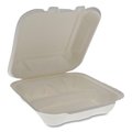 Pct PCT YMCH08030001 3-Compartment Earthchoice Container; Natural YMCH08030001